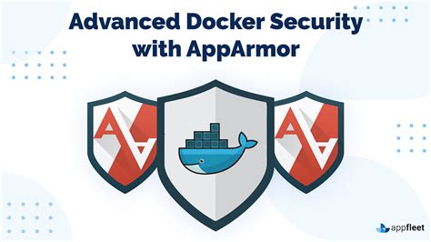 Securing containers with AppArmor 